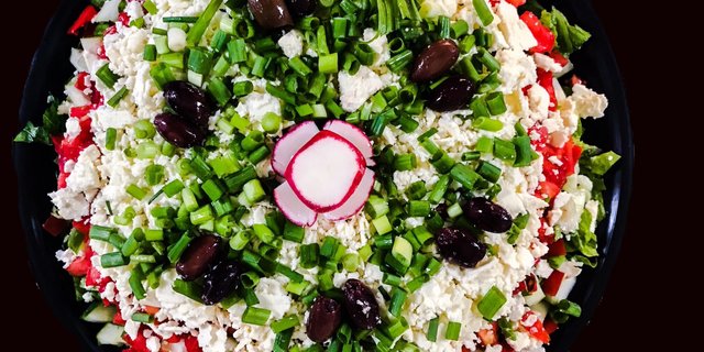 Famous Chopped Greek Salad Tray