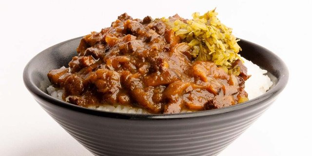 Vegan Braised Pork Belly Rice Boxed Lunch