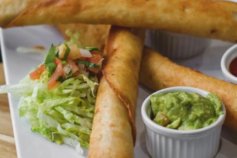 Fried Potato Taquitos