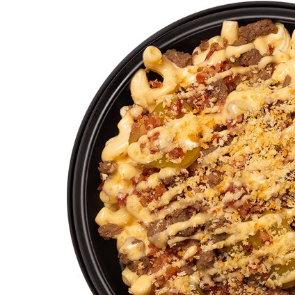 All-American Bacon Cheeseburger Mac & Cheese