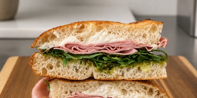 Emilia Meets Puglia Sandwich