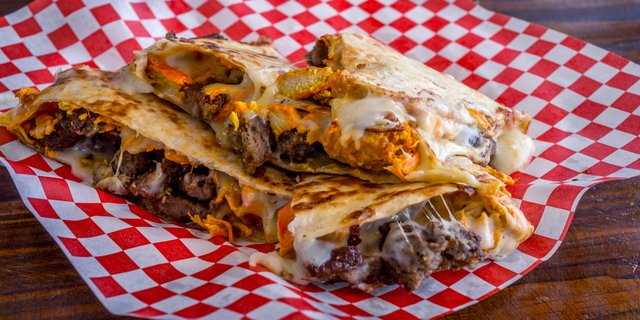 Gyro & Chicken Quesadilla