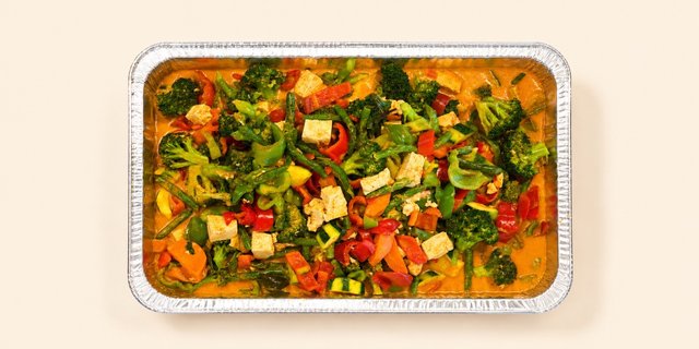 Panang Curry Tray