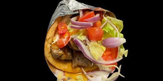 Pork Souvlaki Pita