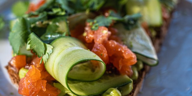 Salmon Avocado Toast