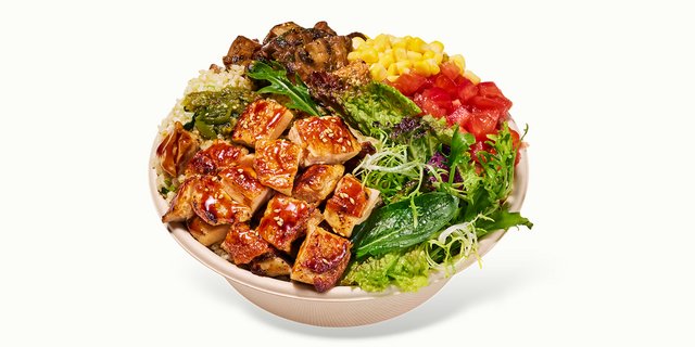 Sake-Sizzled Teriyaki Chicken Bowl
