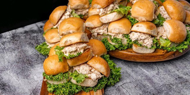 36 Chicken Salad Sliders