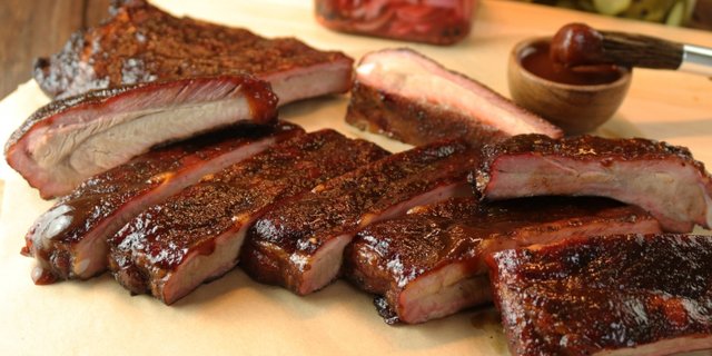 Texas Pit-Smoked Pork Ribs