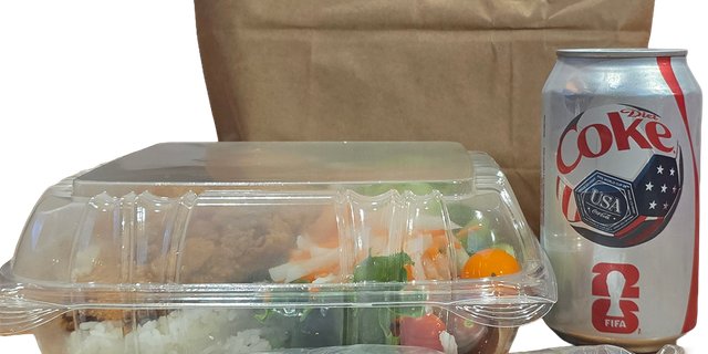 Hot Honey Chix Plate Bagged Lunch