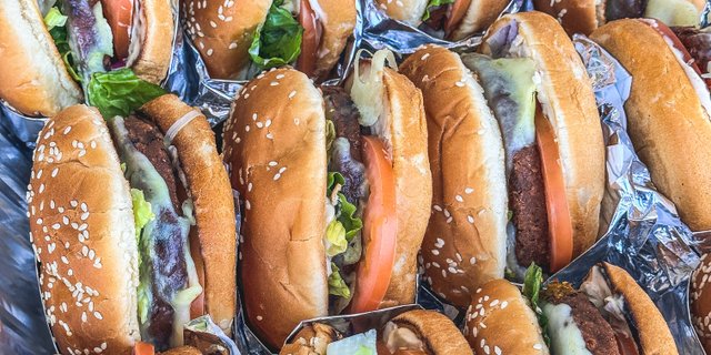 Nirvana Veg Burger Box