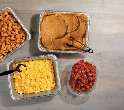 Small Pumpkin Pancake Combo