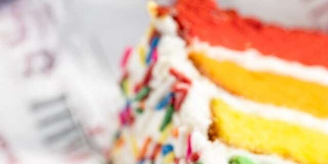 Carlo's Rainbow Cake