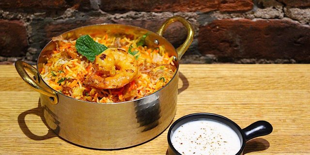 Shrimp Biryani