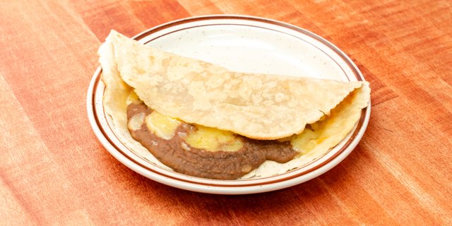 Refried Bean & Cheese Taco