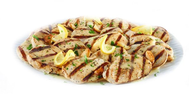 Grilled Lemon Garlic Chicken