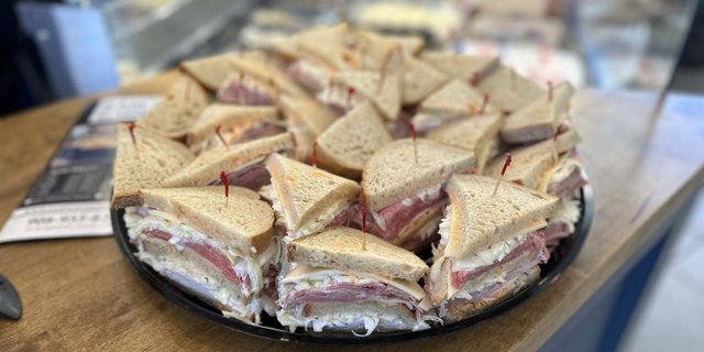 Two Deli Meats & Cheese Sandwich Platter