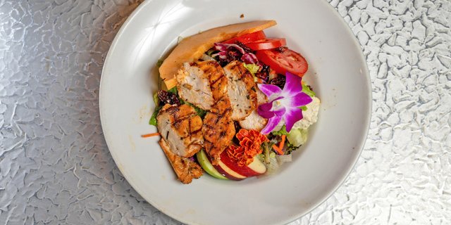 Warm Grilled Chicken Salad
