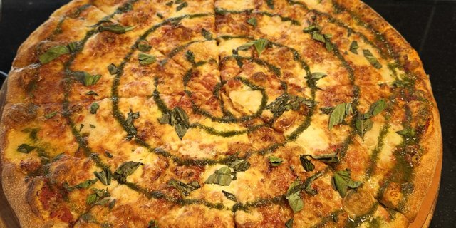 Margherita Burrata Pizza Pie