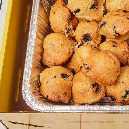 Mini Blueberry Muffin Tray