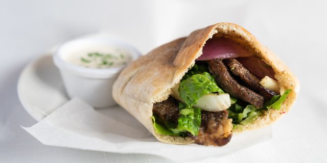 Beef Kabob Wrap