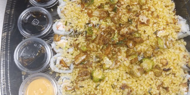 Crunch Shrimp Roll Platter