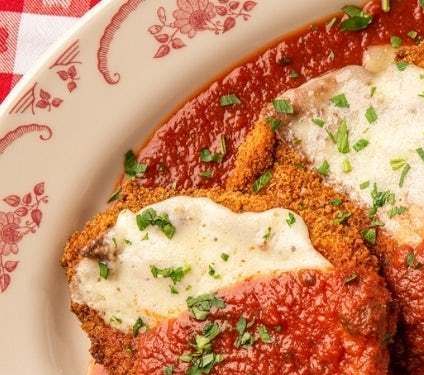 Individual Chicken Parmesan