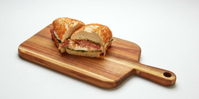 Prosciutto & Burrata Sandwich