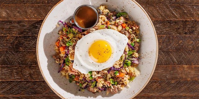 Loco Moco Fried Rice