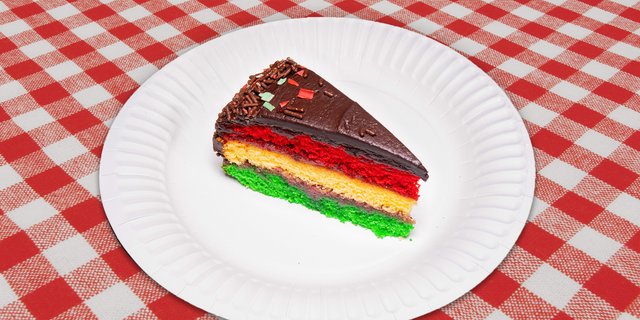 Italian Rainbow Cake