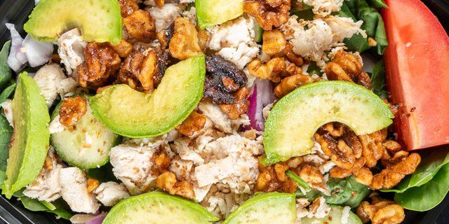 Spinach Avocado Salad