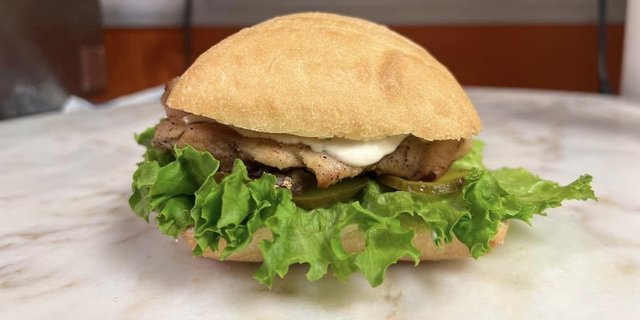 Mediterranean Chicken Sandwich