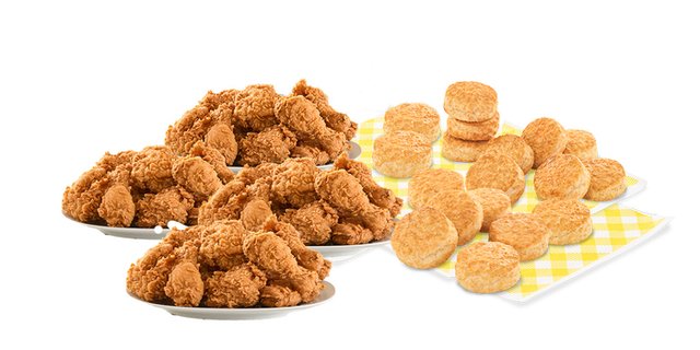 200pc Chicken Box w/100 Biscuits