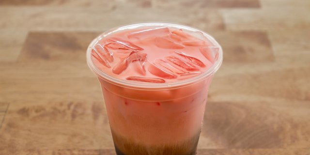 Rose Petal Milk Tea