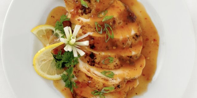 Chili Ginger Soy Glaze Chicken