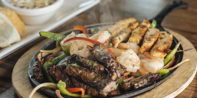 Shrimp Fajita Buffet