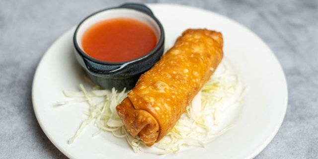 Homemade Pork Egg Roll