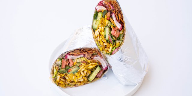 Fattoush Wrap