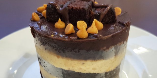 Reese's Peanut Butter Explosion Cake