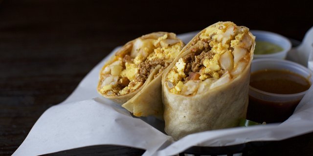 Chorizo Breakfast Burrito