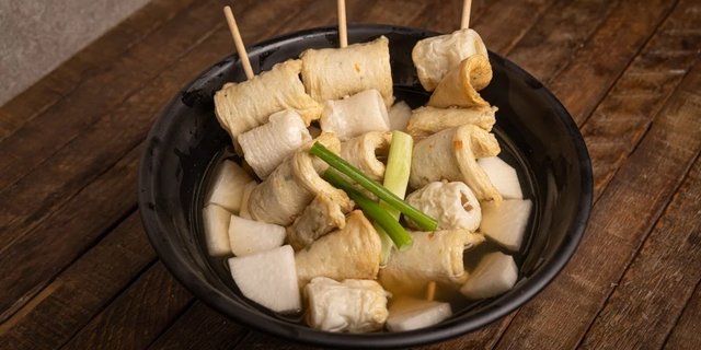 Fish Cake Skewers