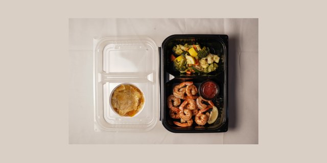 Grilled Shrimp Boxed Lunch