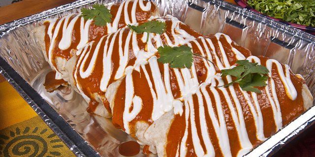 Chicken Fajita Burrito