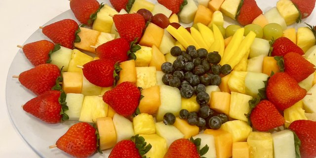 Fresh Fruit Skewers