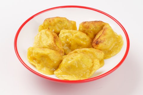 Pan-Fried Chicken Dumplings