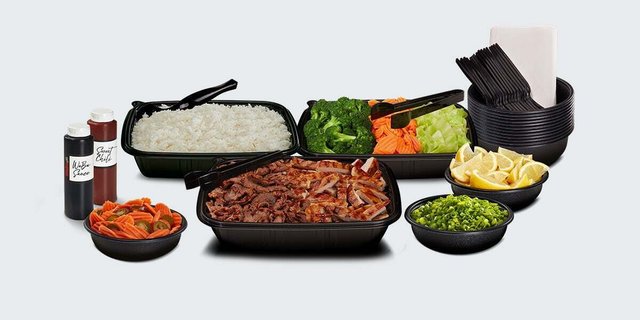 WaBa White Meat Chicken & Steak Bowl Bar