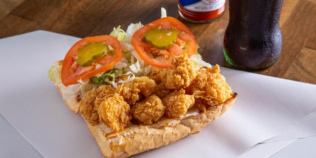 Fried Shrimp Po'boy