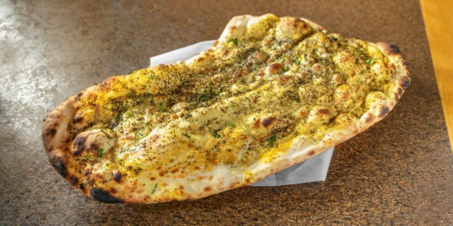 Garlic Basil Naan