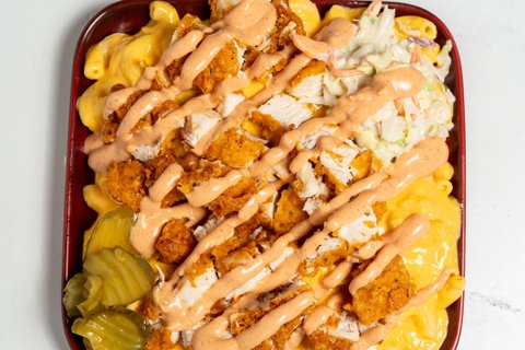 Loaded Chicken Mac & Cheese