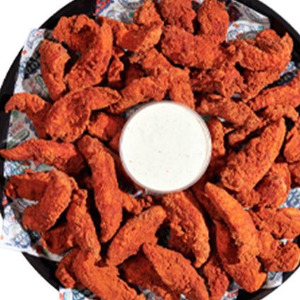Nashville Hot Chicken Tenders Tray
