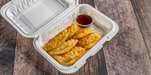 Fried Mandu Platter